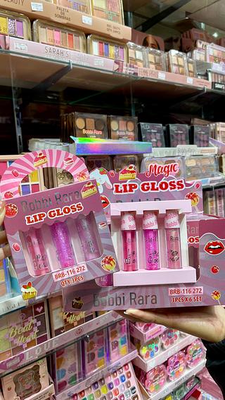 Kit gloss com 3pcs BOBBI BARA