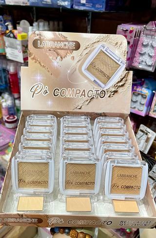 Pó compacto com esponja Labranche