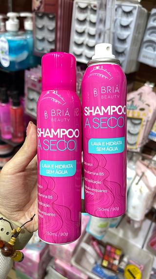 Shampoo a seco lava e hidrata sem água 150ml brla