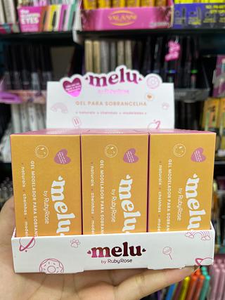 Gel modelador para sobrancelhas melu pasta ruby rose