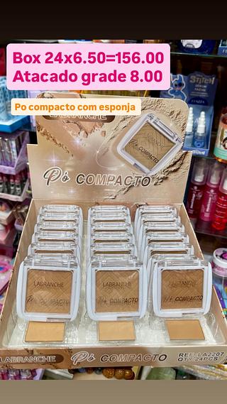 Pó compacto com esponja Labranche