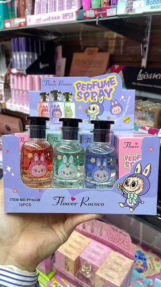 Perfume Labubu Flower Rococo