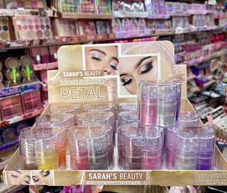 Sombra em pó solto pigmento petal Sarah’s Beauty