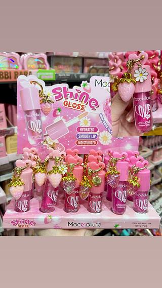 Lip gloss shine com cheiro mocoallure