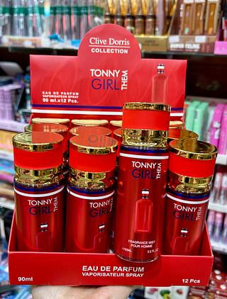 Perfume de árabe TONNY GlRL THEM 90ml Clive Dorris
