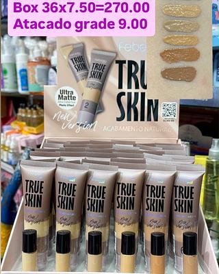 Base trie skin acabamento natural Febella