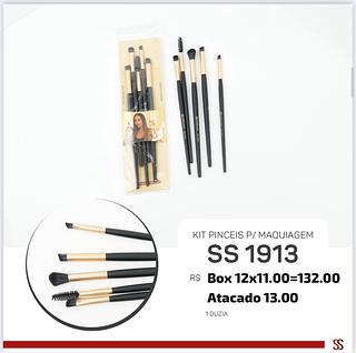 Kit pincel p /maquiagem Sabrina sato