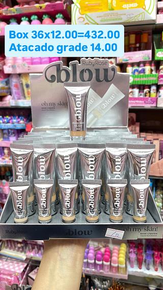 Base líquida oh my skin gblow ruby rose