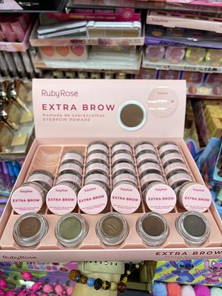 Pomada de Sobrancelhas Extra Brow Ruby rose linha rosa