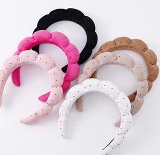 Tiara para cabelo Tiara Nuvem Faixa De Pelucia Adequado para Banho, Maquiagem, Cuidados com a Pele ViVai