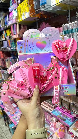 Kit gloss com lápis 3 em 1 Bobbi rara