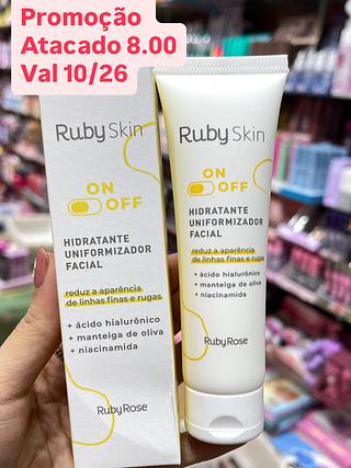 Hidratante uniformizador facial ruby Rose