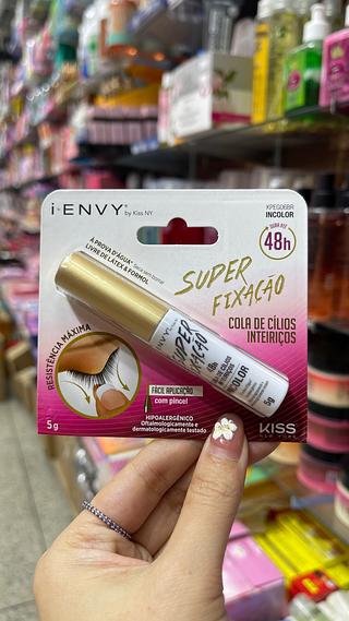 Super fixação cola de cílios inteiros à prova d’água ienvy