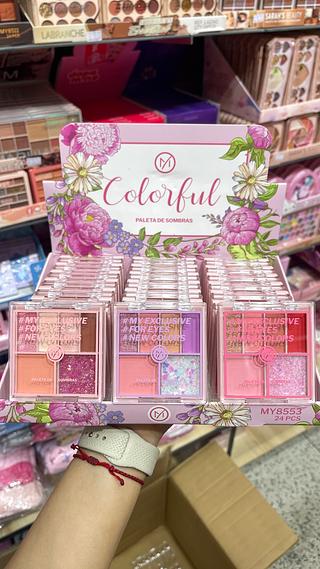 Paleta de sombras pigmentada mylife