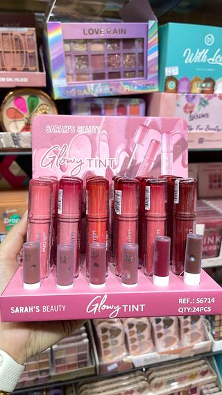 Batom gloss tint Sarah’s Beauty