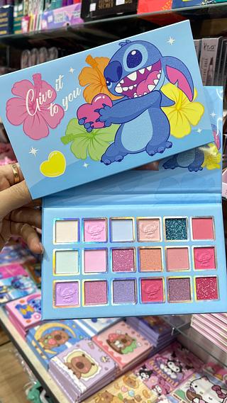 Paleta de sombras Stitch C/18 cores