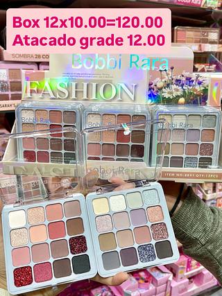 Paleta de sombras fashion Bobbi Rara 16 cores