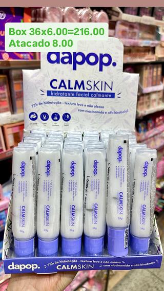 Hidratante facial calmante calm skin dapop