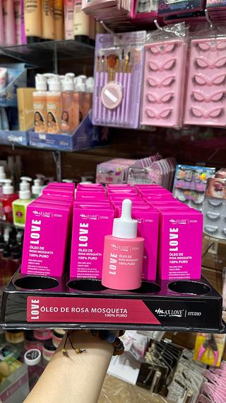 Óleo de rosa mosqueta 100%puro 30ml max love