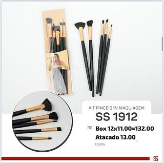Kit pincel p /maquiagem Sabrina sato