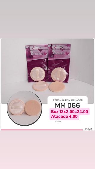 Esponja de pó maquiagem madala