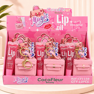 Lip oil óleo labial com cheiro cocofleur beauty