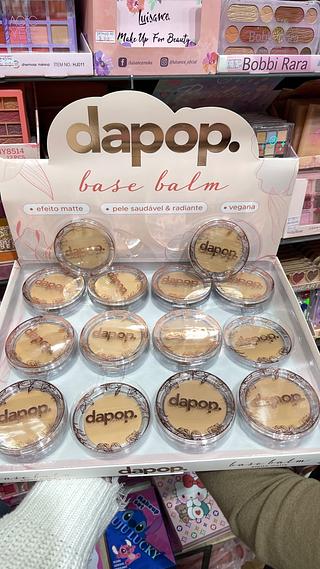 Base balm vegana média base cremoso / base em pó Dapop