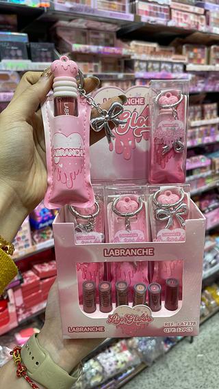 Lip gloss bolsas com chaveiro LABRANCHE