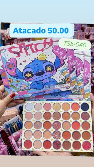 Paleta de sombras stitch 35cor