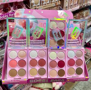 Paleta 3in1 iluminador +contorno +blush Bobbi rara