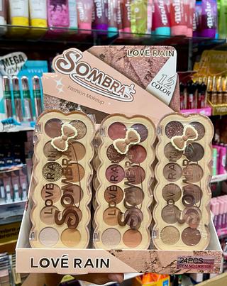 Paleta de sombras nude love rain