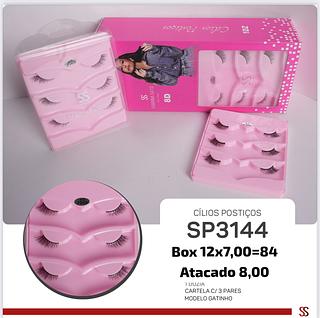 Cílios pastiços com 3 pares Sabrina Sato