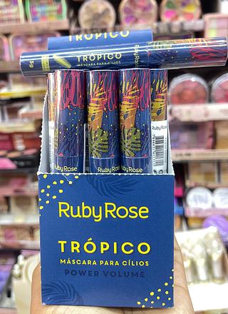 Rimel trópico ruby rose azul máscara de cílios super volume