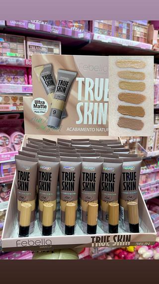 Base trie skin acabamento natural Febella